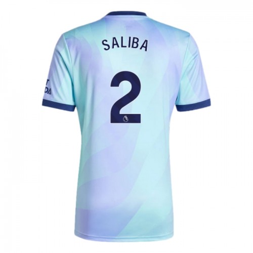 Nogometni Dresovi Arsenal Saliba 2 Treći 2024-25 Nogometni Dresovi Arsenal Saliba 2 Treći 2024-25